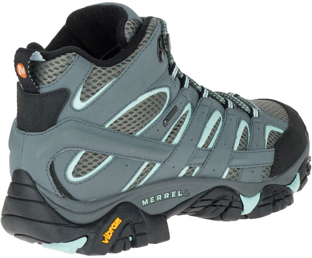 Merrell Boots Grey - Moab 2 Mid GORE-TEX® - Womens 47AVXEGBN